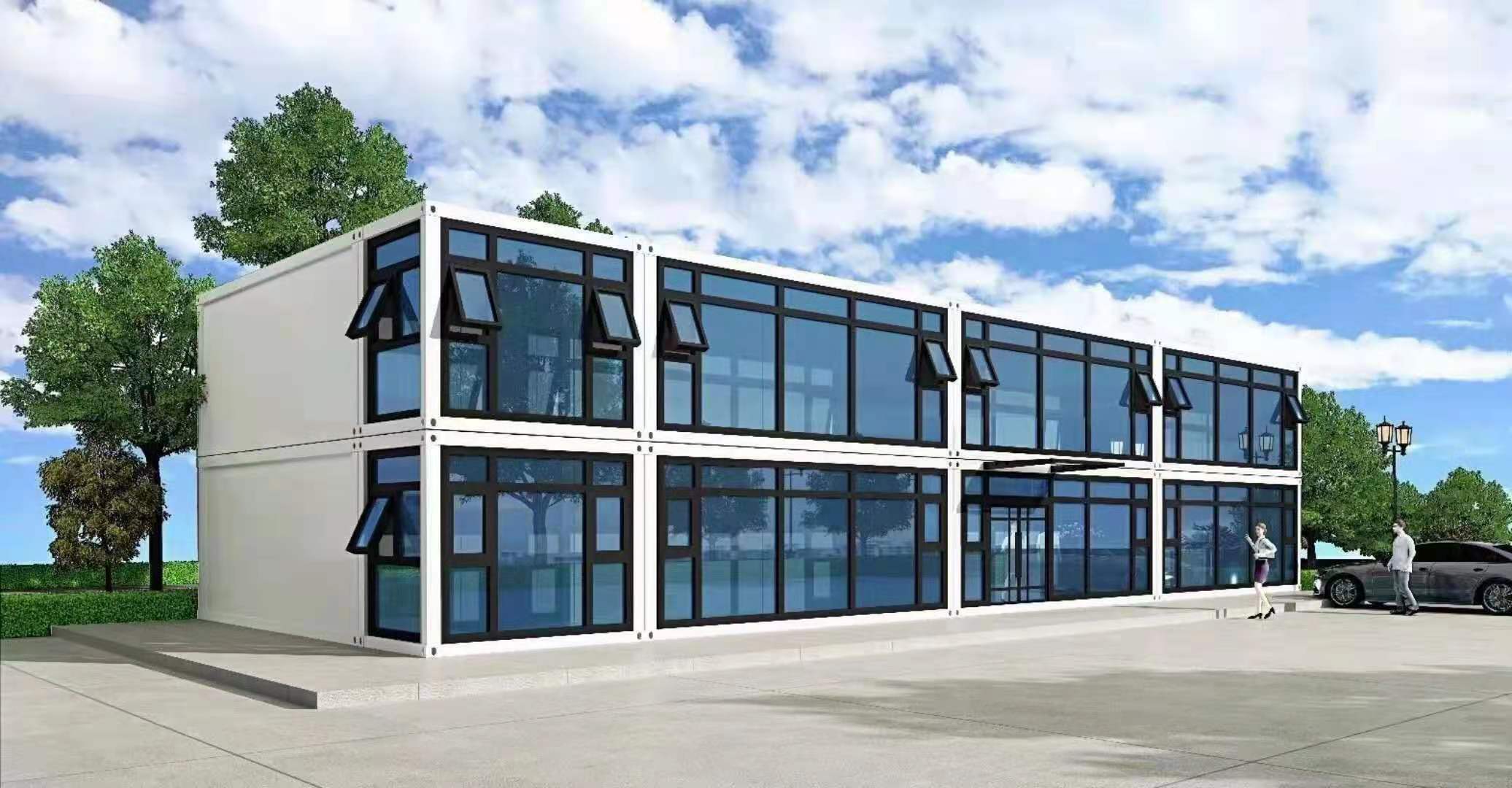 箱式活动房 住人集装箱 集装箱房厂家 工地住人集装箱房定制批发