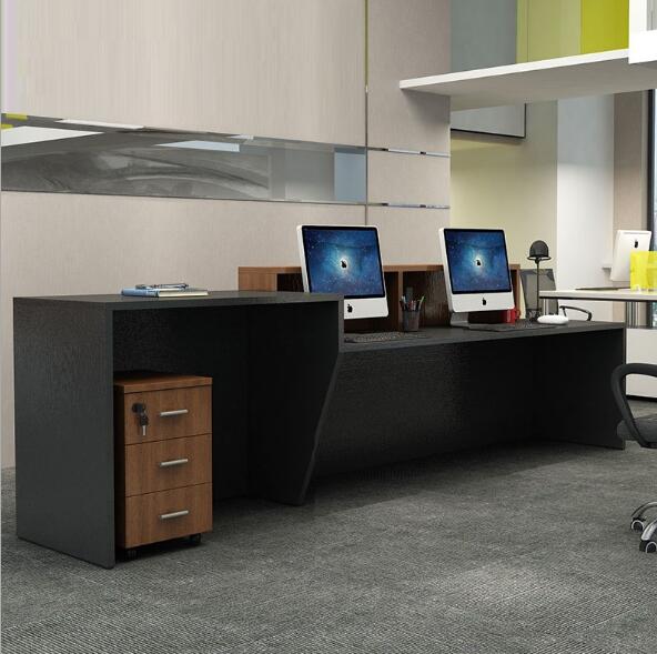 厂家直销实木前台桌 简约环保 可定制