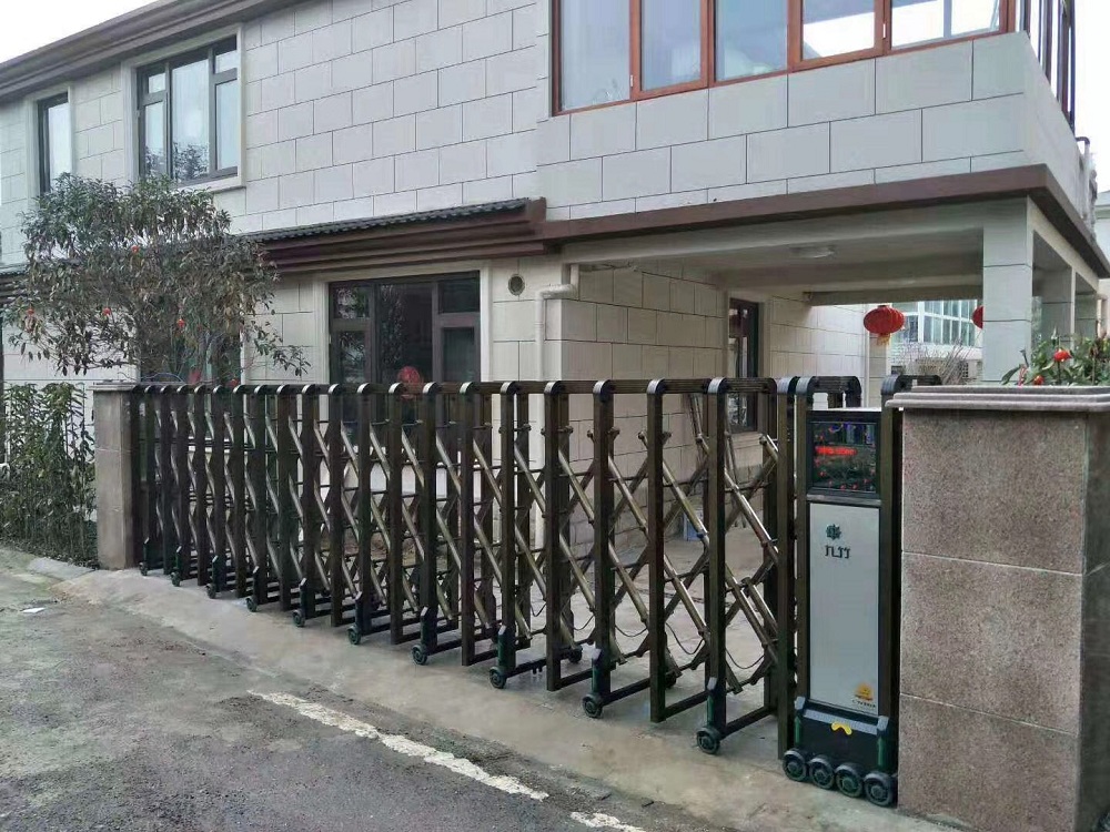 江苏九竹电动门伸缩门厂家直销上门安装九竹机电