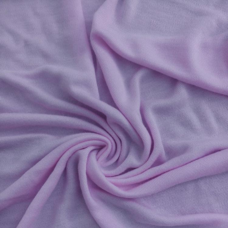 厂家加工直销 优质绢丝棉毛布 时尚黏胶真丝混纺双面布