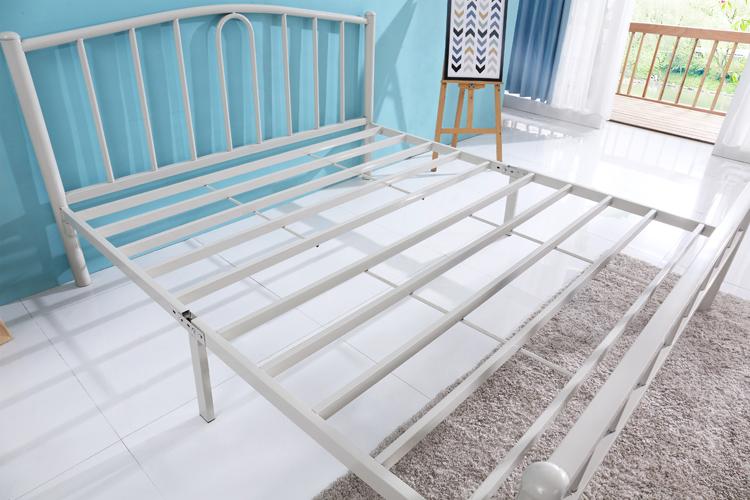 铁艺单层床 宿舍出租屋床 公寓床 铁架床定制 可定制