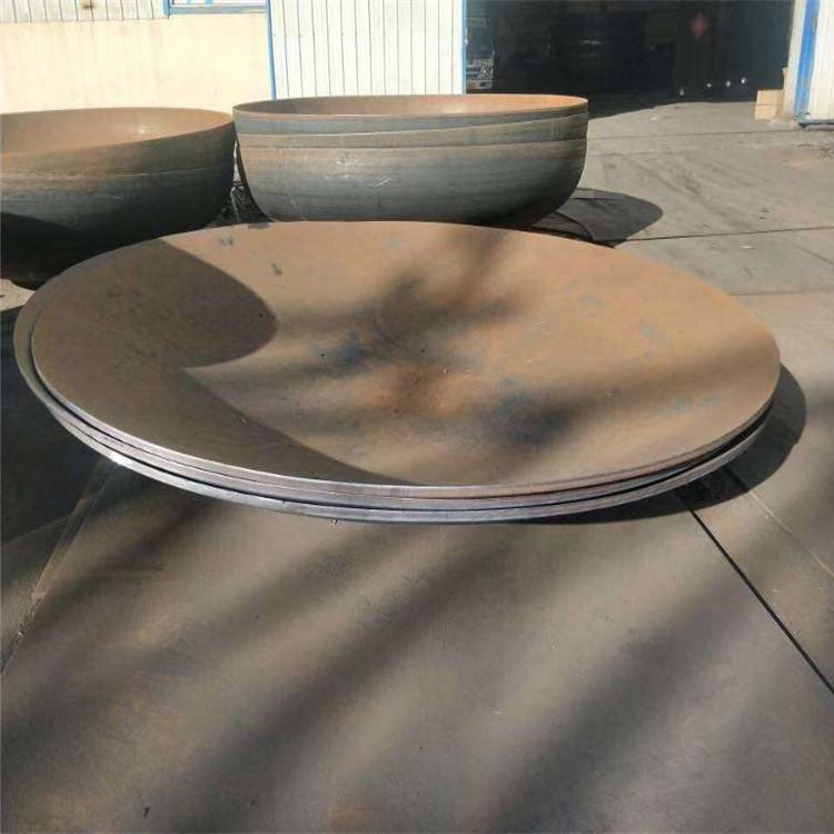 热能设备大口径焊接碟形封头 碳钢半球型压力容器管帽