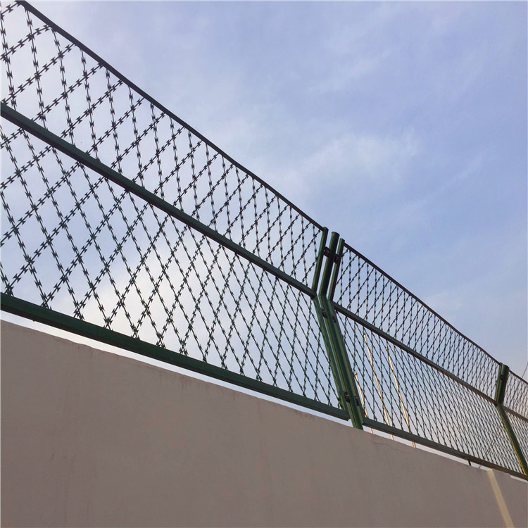 Y型柱监狱护栏网 防盗铁丝围栏 防攀爬围栏 南通护栏网