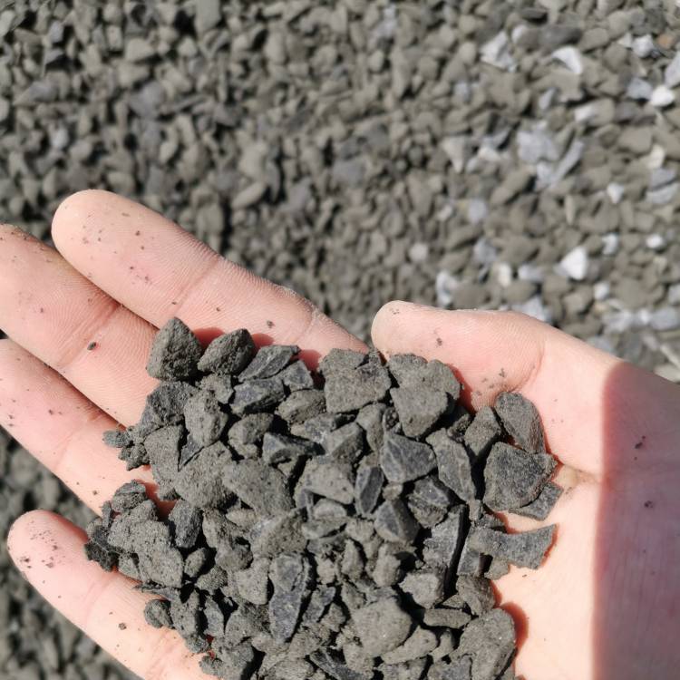 南京瓜子片多种规格 厂家批发  铺路园林水池石 天然黑色装饰造景石头