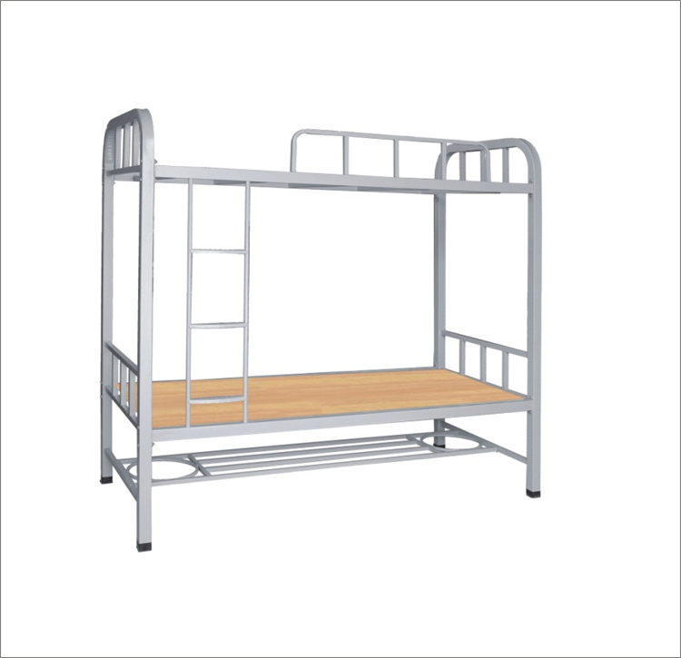 铁架床上下铺学生宿舍高低床员工寝室双层铁床成人工地架子双人床