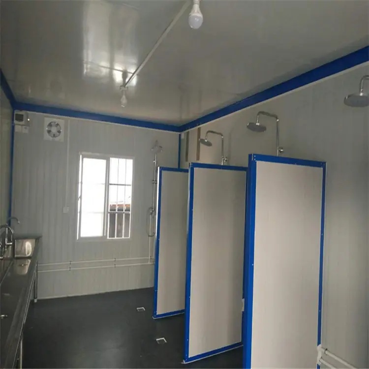 宜邦 住人集装箱淋浴房 特色定制  防火抗风可移动