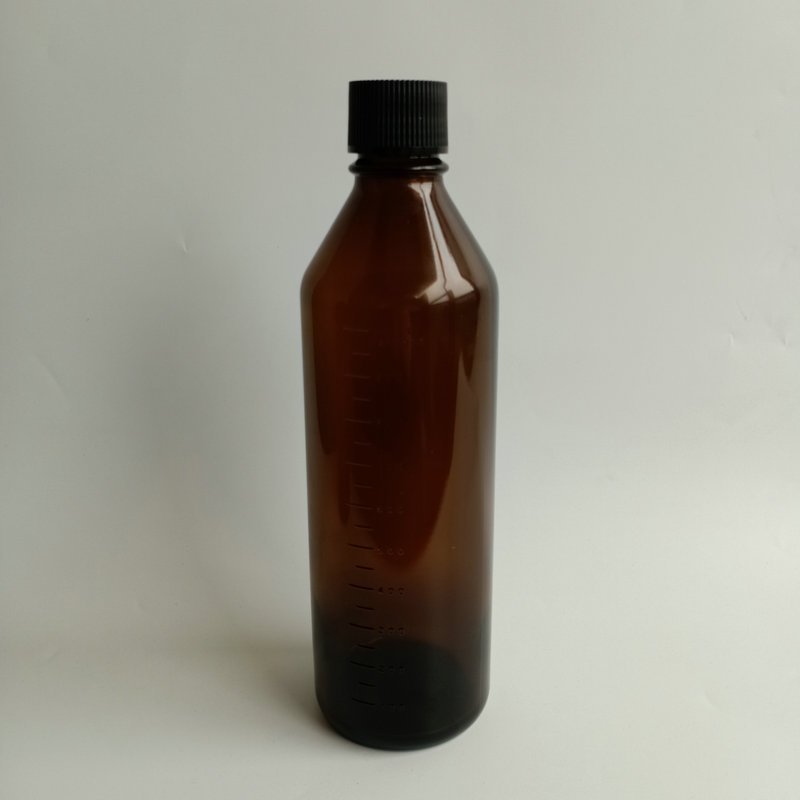 液晶包装专用玻璃瓶 1000ml带刻度棕色瓶 配丁基胶塞螺口试剂瓶