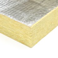 供应双面铝箔岩棉板 高密度保温复合岩棉板 保温隔热岩棉板