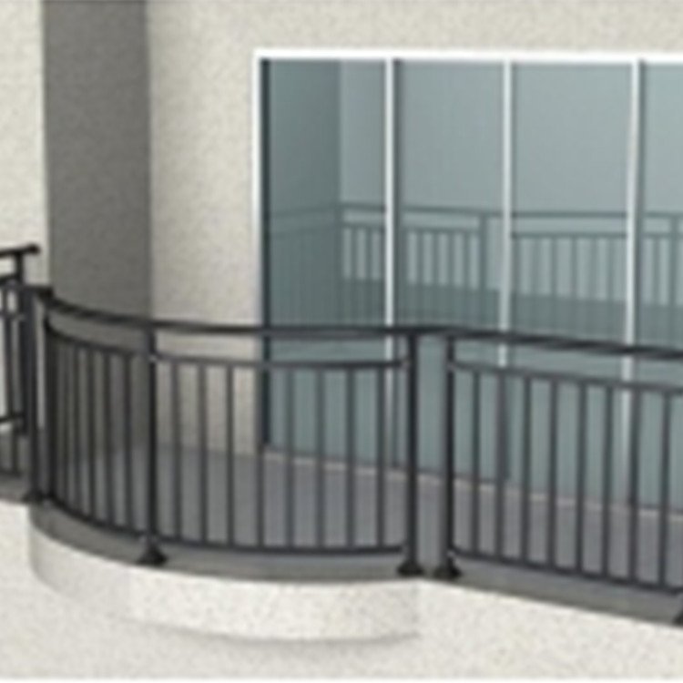 阳台护栏 铁艺围栏 小区防护栏杆 空调防护栏生产