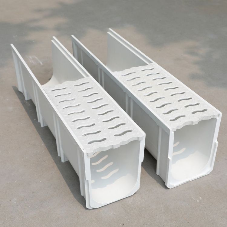 供应成品树脂排水沟 庭院室内室外缝隙式u型沟槽-江苏亚萌交通道路