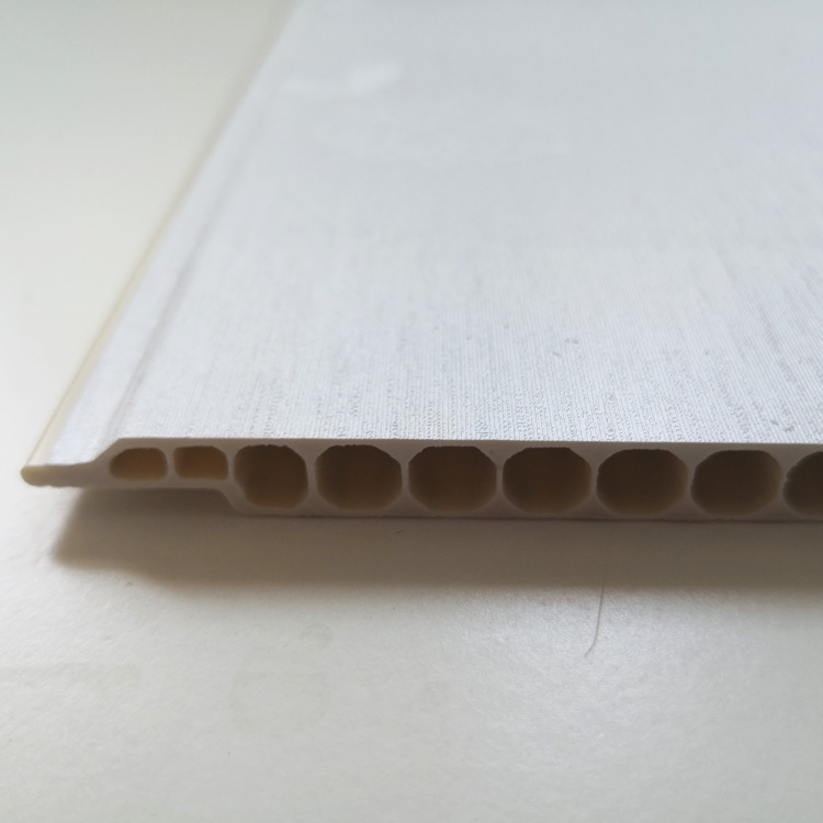厂家直销集成墙板 8mm*40cm 石塑材质家用型护墙板材附无甲醛证书