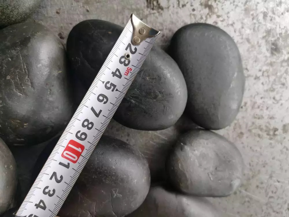 辰铭 黑色鹅卵石 室外散放5-8公分卵石 本色黑鹅卵石